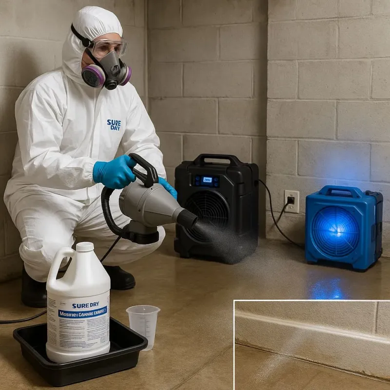 Sanitization and Odor Removal process in Bellair-Meadowbrook Terrace, FL
