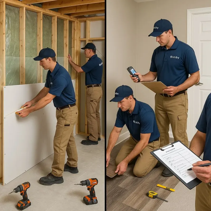 Repairs and Reconstruction process in Bellair-Meadowbrook Terrace, FL
